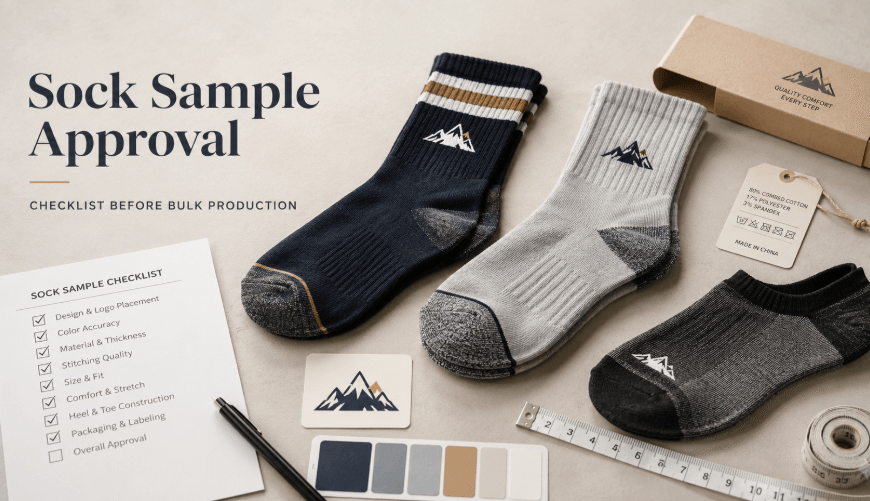 Sample Approval Checklist for Custom Socks Before Bulk Production