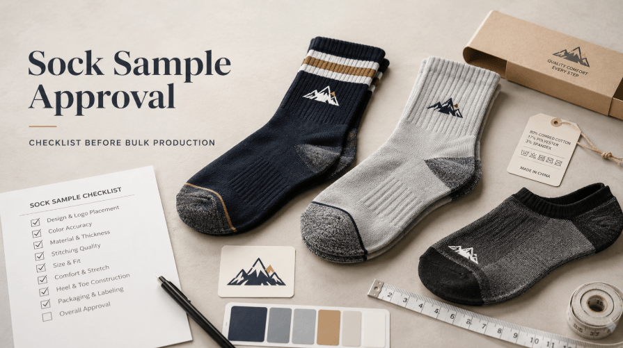 Sample Approval Checklist for Custom Socks Before Bulk Production